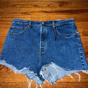 Levi's Premium Ribcage Shorts Size 18 | New (No Tags)